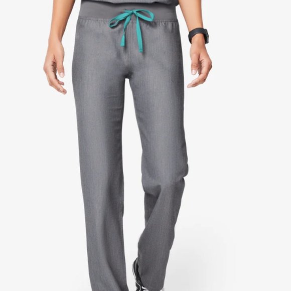 Women's  Livingston Basic Scrub Pants - Graphite, Medium - Picture 1 of 6